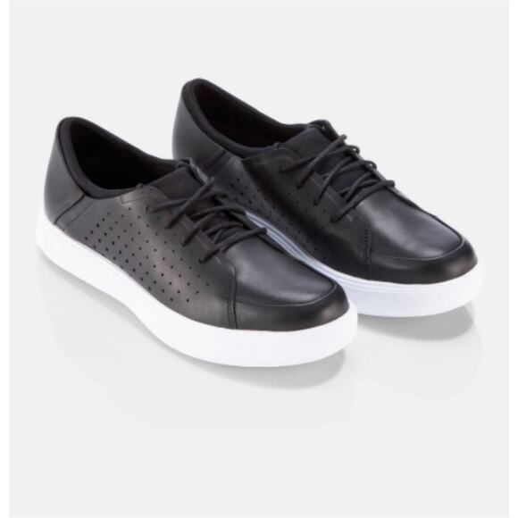 Boy Halden Cap Toe Toe with Elastic Lace Sneaker 9..5 black - Picture 1 of 6